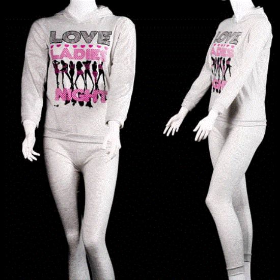 Picture of بلوز شلوار طرح  love در2 رنگ