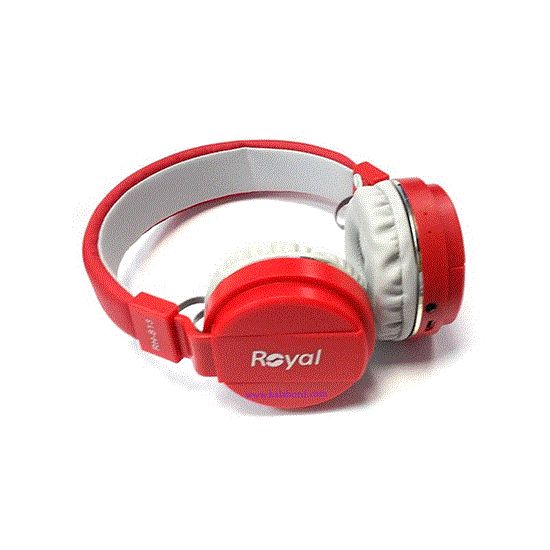 Picture of هدفون رویال قرمز مدل ROYAL wireless Headphone RH-813