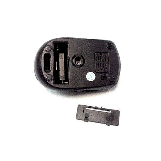 تصویر  موس بی سیم وایرلس کاسی مشکی MW-2.4G