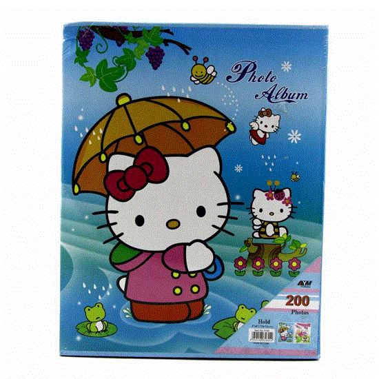 Picture of آلبوم عکس طرح کیتی آبی با ظرفیت 200عکس