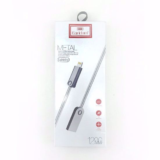 Picture of کابل تبدیل USB به لایتنینگ ارلدام مدل EC-057I طول 1.2M