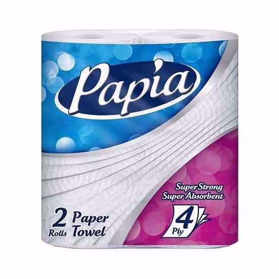 Picture of دستمال حوله کاغذی پاپیا بسته 2 عددی