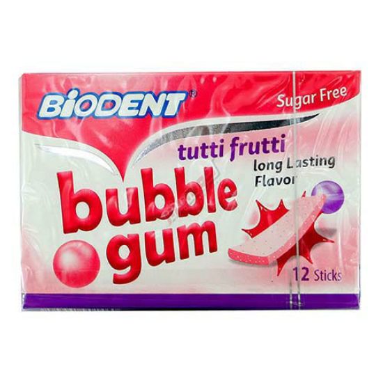 آدامس بادکنکی مینی استیک بدون شکر با طعم توت فرنگی