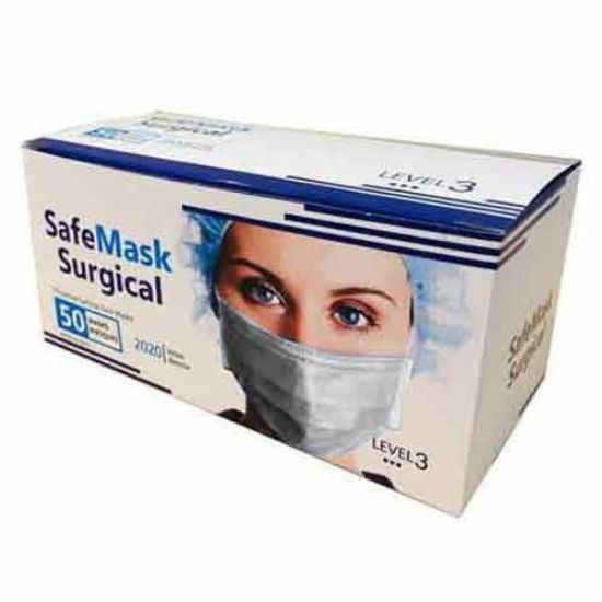 Picture of ماسک تنفسی دوردوخت میله دار بسته 50 عددی