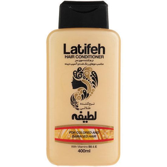 نرم کننده مو لطیفه مدل GOLD حجم 400 میلی لیتر