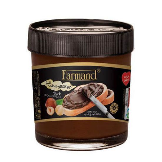 کرم کاکائو تلخ فندقی فرمند