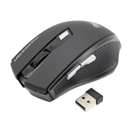 Picture of ماوس بی سیم رویال مشکی-نقره ای مدل MW-213