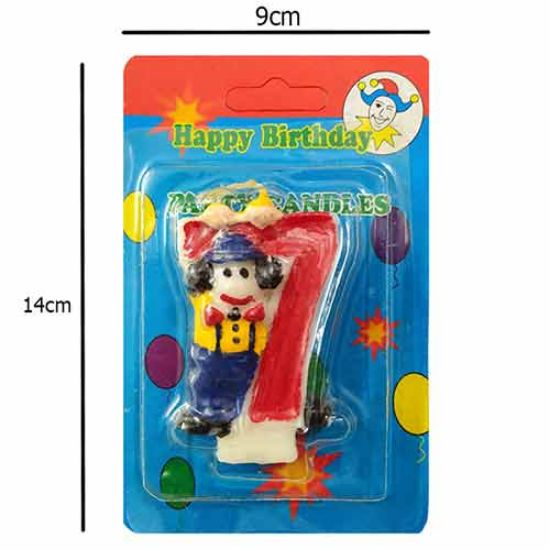 شمع تولد عدد 7