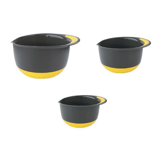 Picture of کاسه مخلوط کن KLEEZ مجموعه سه عددی رنگ زرد
