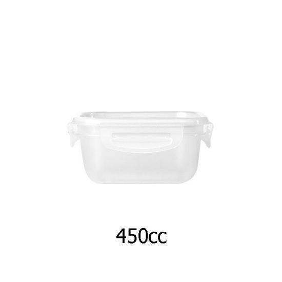 تصویر  ظرف نگهدارنده kleez  ظرفیت 450cc رنگ صورتی