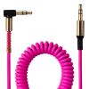Picture of کابل AUX ریمکس مدل فنری طول 1.8 متر رنگ صورتی