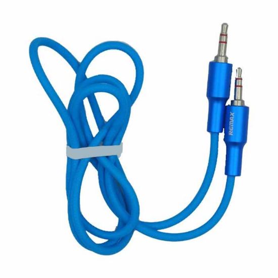 Picture of کابل AUX ریمکس طول 1 متر رنگ آبی