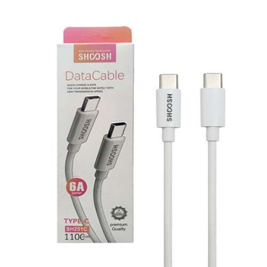 Picture of کابل شارژ دو سر USB-C شوش مدل SH251C طول 1.1 متر