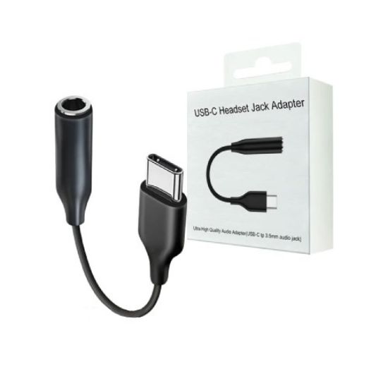 Picture of مبدل USB-C به جک 3.5 میلی متر صدا مشکی