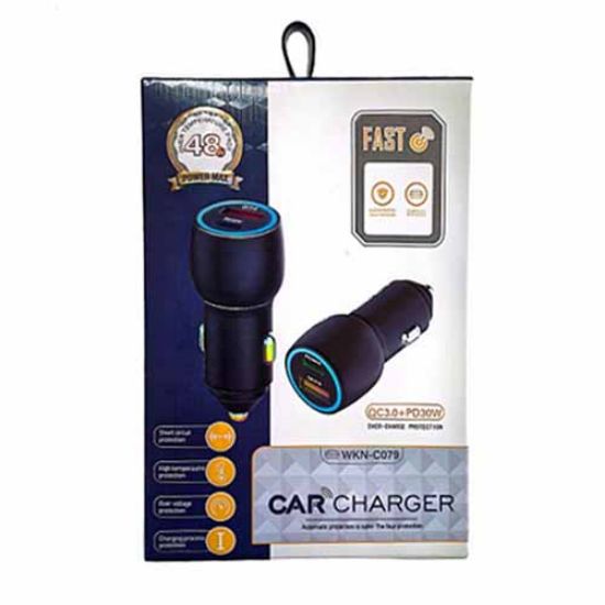 Picture of شارژر فندکی 48 وات فلزی مدل WKN-C079