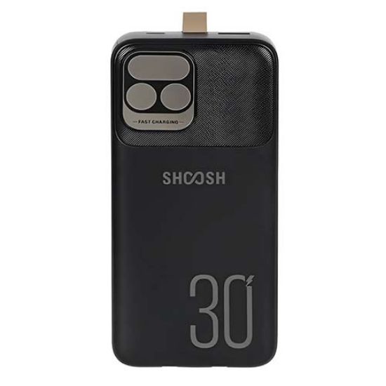 Picture of پاوربانک شوش مدل SH-130 ظرفیت 30000 میلی آمپر ساعت سفید