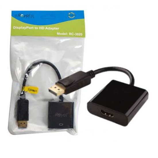 Picture of تبدیل Display port به HDMI رویال