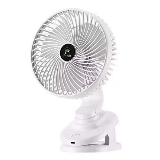Picture of پنکه شارژی گیره‌ای پی نت مدل P.803