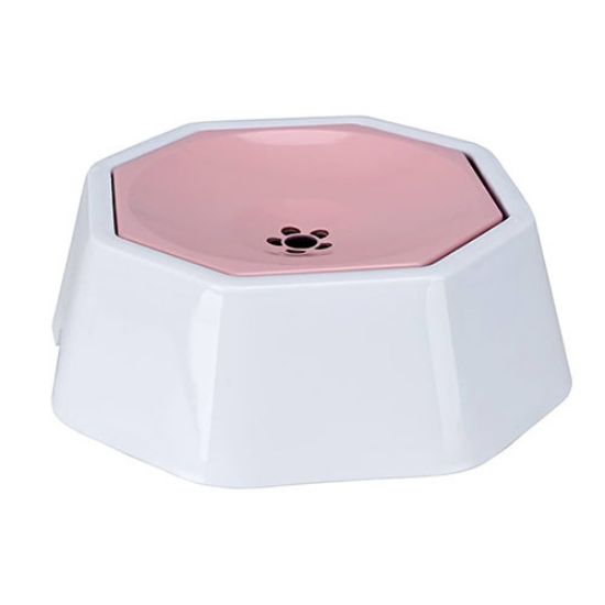 Picture of ظرف آب‌ آرام خور سگ و گربه بایو موزارا صورتی