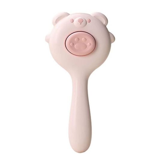 Picture of برس مو سگ و گربه تخلیه دار بایو موزارا کد 1003 صورتی