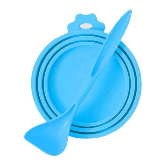 Picture of درب و قاشق کنسرو سگ و گربه بایو موزارا آبی